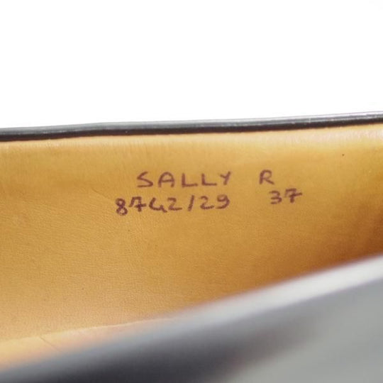★チャーチ(レディース) SIZE 37【★コインローファー/SALLY R/サリー】ポリッシュドバインダーカーフ/黒/Church's★d678