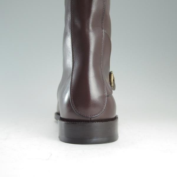 TANINO CRISCI タニノクリスチ　サイズ25.5 タニノクリスチー/リザード/Vフロント☆m425｜高級中古革靴店