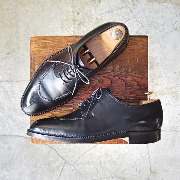 【美品・希少】JOHN LOBB ジョン ロブ CAMBORNE 黒 7 極上☆ジョンロブ 8E【モデル定価￥217,800-☆ミュージアム