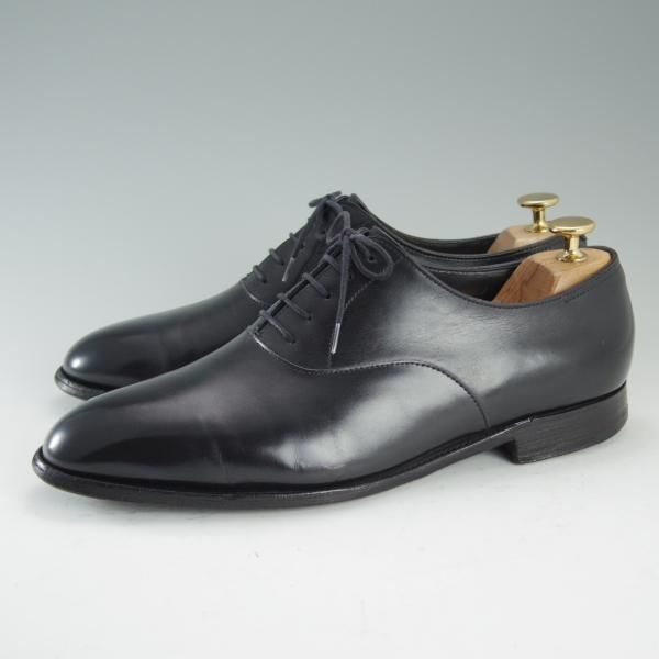 ★ジョンロブ 7.5E【定価￥248,400-★プレステージライン/GARNIER/ガルニエ/8695ラスト】プレーントゥ/カーフ/黒/メンズ/JOHN LOBB★d683