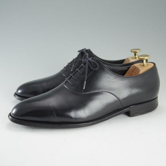 ★ジョンロブ 7.5E【定価￥248,400-★プレステージライン/GARNIER/ガルニエ/8695ラスト】プレーントゥ/カーフ/黒/メンズ/JOHN LOBB★d683
