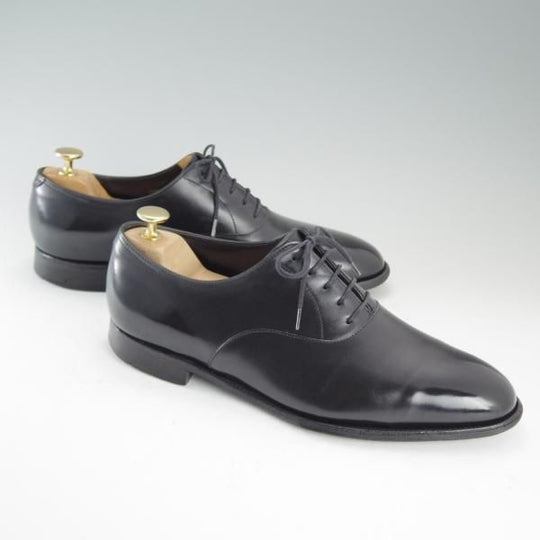 ★ジョンロブ 7.5E【定価￥248,400-★プレステージライン/GARNIER/ガルニエ/8695ラスト】プレーントゥ/カーフ/黒/メンズ/JOHN LOBB★d683