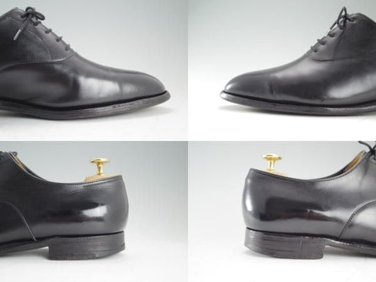 ★ジョンロブ 7.5E【定価￥248,400-★プレステージライン/GARNIER/ガルニエ/8695ラスト】プレーントゥ/カーフ/黒/メンズ/JOHN LOBB★d683