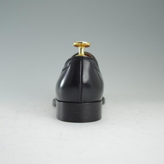 極美品★(伊)エルメネジルド・ゼニア(レディース) SIZE 36【★タッセルローファー】カーフ/黒/Ermenegildo Zegna★d684