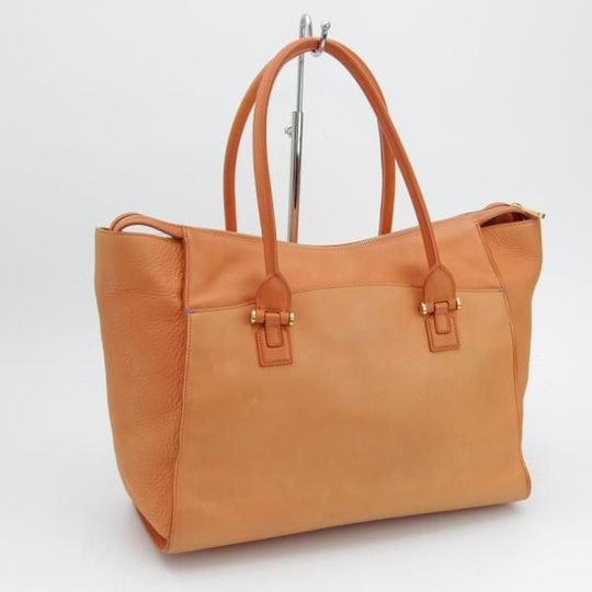 美品★(英)スマイソン/SMYTHSON【定価10万円以上★トートバッグ/ハンドバッグ/オレンジ】レディース/レザートート/バッグ★N5349