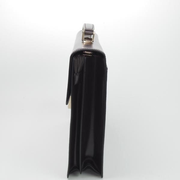 極美品★(伊)サルヴァトーレ・フェラガモ/Ferragamo【★レザー ブリーフケース】濃茶/メンズ ビジネス バッグ/Salvatore★N5350
