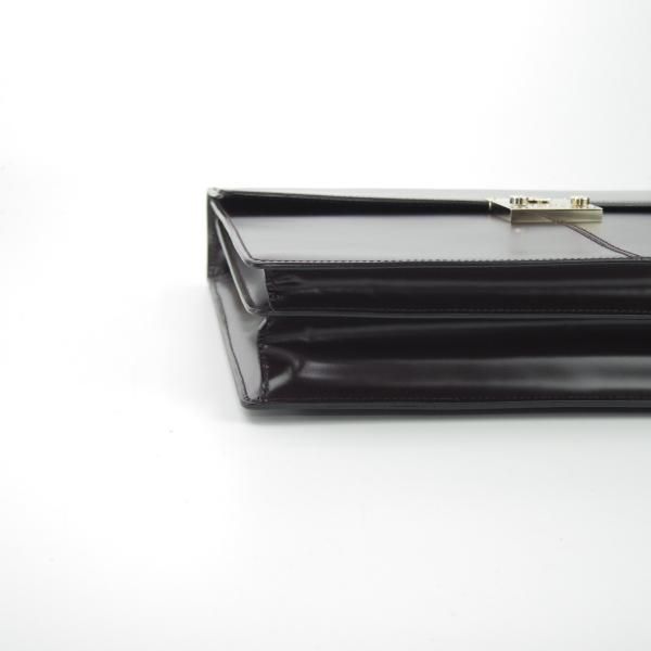 極美品★(伊)サルヴァトーレ・フェラガモ/Ferragamo【★レザー ブリーフケース】濃茶/メンズ ビジネス バッグ/Salvatore★N5350