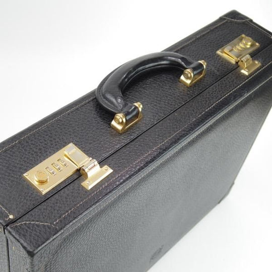 ★(スペイン)LOEWE/ロエベ【イタリア製★レザー/アタッシュケース/黒】メンズ ビジネス バッグ★N5353