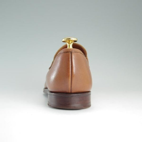 極上★クロケット&ジョーンズ 5E【★ビームスF別注/CAMDEN】366ラスト/コインローファー/茶/メンズ/BEAMS F/Crockett&Jones★d686