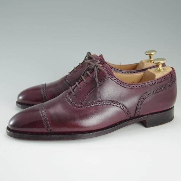 美品★クロケット&ジョーンズ 6.5E【★(英)ポールスミス コレクション別注/Paul Smith】341ラスト/メンズ/シューズ/Crockett&Jones★d690