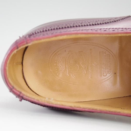 美品★クロケット&ジョーンズ 6.5E【★(英)ポールスミス コレクション別注/Paul Smith】341ラスト/メンズ/シューズ/Crockett&Jones★d690