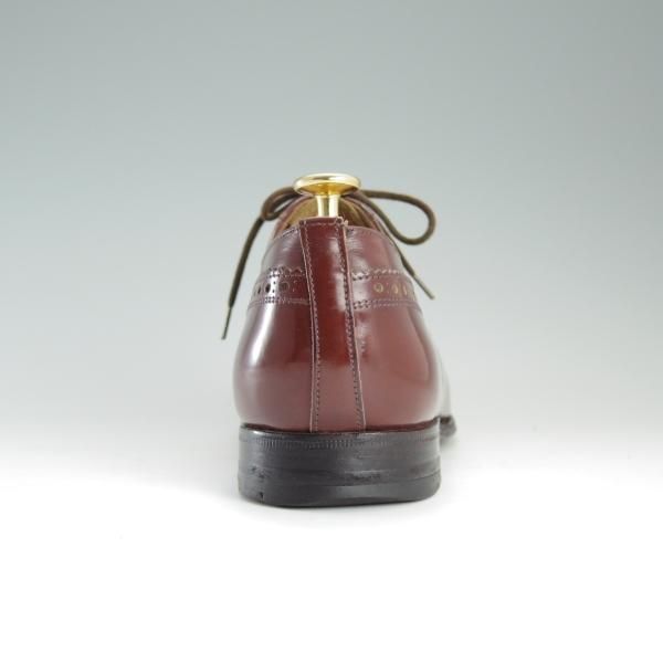 極上★チャーチ 70F/UK7【旧チャーチ★ブックバインダーカーフ/84ラスト】3都市ロゴ/KENTON/セミブローグ/茶/メンズ/Church's★d691