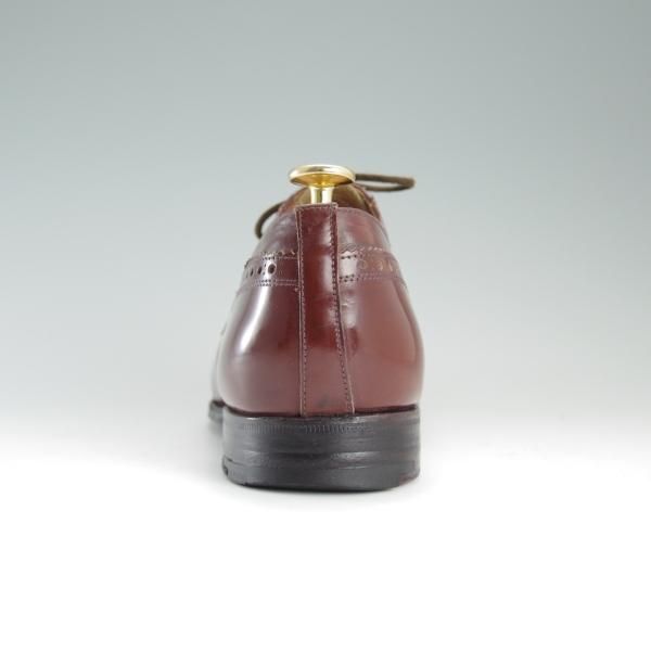 極上★チャーチ 70F/UK7【旧チャーチ★ブックバインダーカーフ/84ラスト】3都市ロゴ/KENTON/セミブローグ/茶/メンズ/Church's★d691