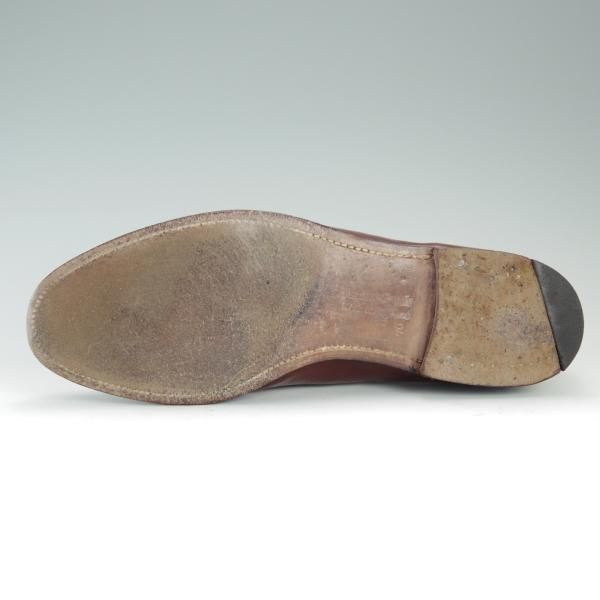 極上★チャーチ 70F/UK7【旧チャーチ★ブックバインダーカーフ/84ラスト】3都市ロゴ/KENTON/セミブローグ/茶/メンズ/Church's★d691