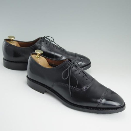 極上★(米)アレンエドモンズ 6.5D【定価￥74,520-★パークアベニュー/Park Avenue】ストレートチップ/カーフ/黒/ALLEN EDMONDS★d694