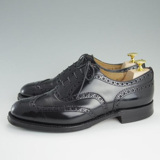 極上★チャーチ 70F/UK7【定価￥95,040-★バーウッド/BURWOOD】81ラスト/ポリッシュドバインダーカーフ/5都市ロゴ/メンズ/Church's★d695