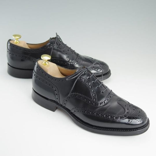 極上★チャーチ 70F/UK7【定価￥95,040-★バーウッド/BURWOOD】81ラスト/ポリッシュドバインダーカーフ/5都市ロゴ/メンズ/Church's★d695