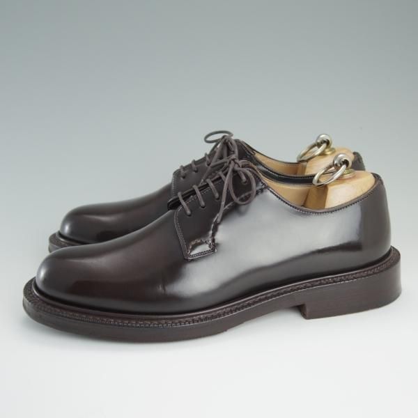 極美品★チャーチ 50F/UK5【定価￥99,360-★シャノン/SHANNON】103ラスト/ポリッシュドバインダーカーフ/5都市ロゴ/濃茶/Church's★d696