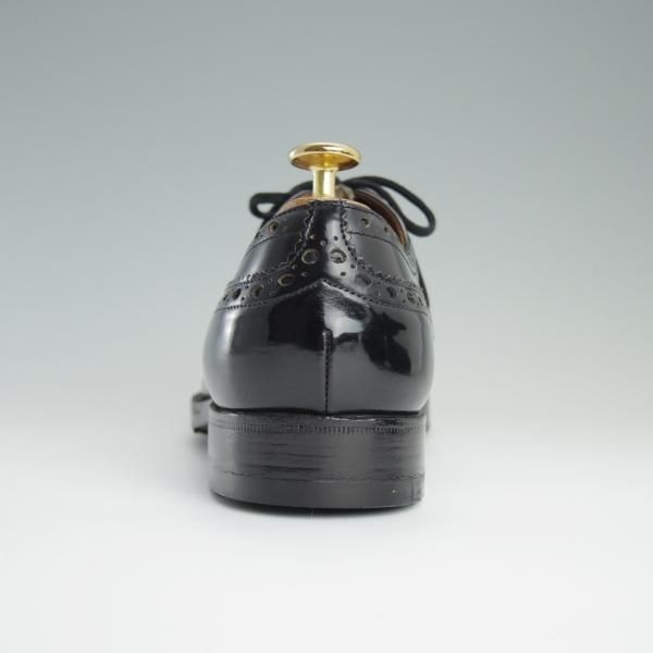 極上★チャーチ 65F/UK6.5【旧チャーチ★BURWOOD/ブックバインダーカーフ】3都市ロゴ/バーウッド/81ラスト/フルブローグ/Church's★d697