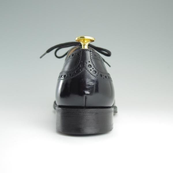 極上★チャーチ 70F/UK7【貴重★100ラスト/CHETWYND/チェットウインド】4都市ロゴ/フルブローグ/カーフ/黒/メンズ/Church's★d699