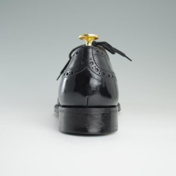 極上★チャーチ 70F/UK7【貴重★100ラスト/CHETWYND/チェットウインド】4都市ロゴ/フルブローグ/カーフ/黒/メンズ/Church's★d699