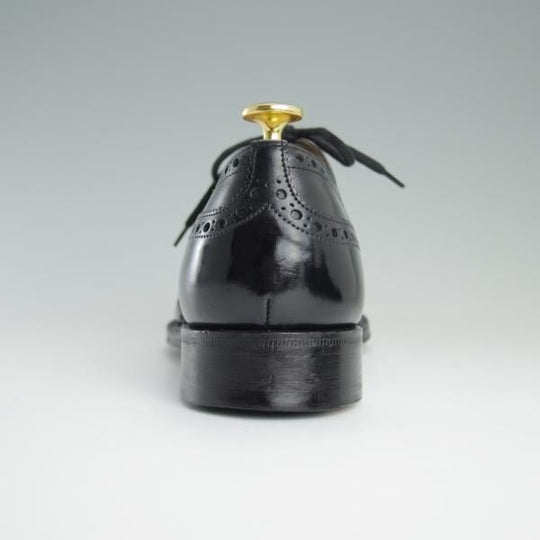 極上★チャーチ 70F/UK7【貴重★100ラスト/CHETWYND/チェットウインド】4都市ロゴ/フルブローグ/カーフ/黒/メンズ/Church's★d699