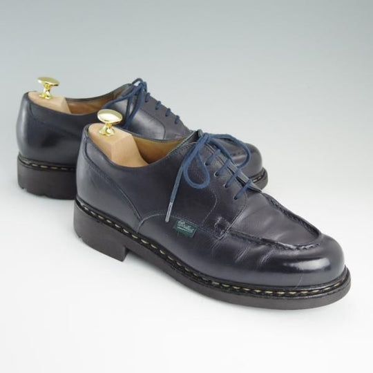 極上★パラブーツ SIZE 6【定番★シャンボード/紺色/District UNITED ARROWS別注】CHAMBORD/Uチップ/リスレザー/メンズ/Paraboot★d702