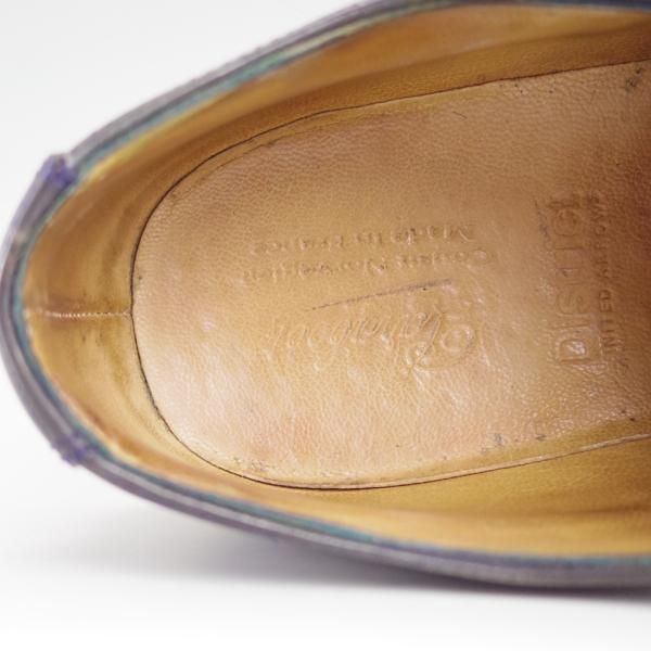 極上★パラブーツ SIZE 6【定番★シャンボード/紺色/District UNITED ARROWS別注】CHAMBORD/Uチップ/リスレザー/メンズ/Paraboot★d702