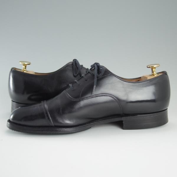 極上★チャーチ 65F/UK6.5【旧チャーチ★LUDGATE/84ラスト/3都市ロゴ】ルゲート/パンチドキャップトゥ/カーフ/黒/メンズ/Church's★d704