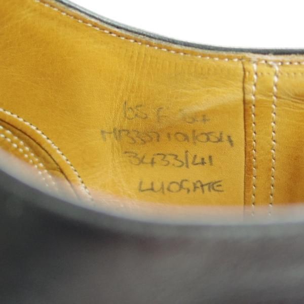 極上★チャーチ 65F/UK6.5【旧チャーチ★LUDGATE/84ラスト/3都市ロゴ】ルゲート/パンチドキャップトゥ/カーフ/黒/メンズ/Church's★d704