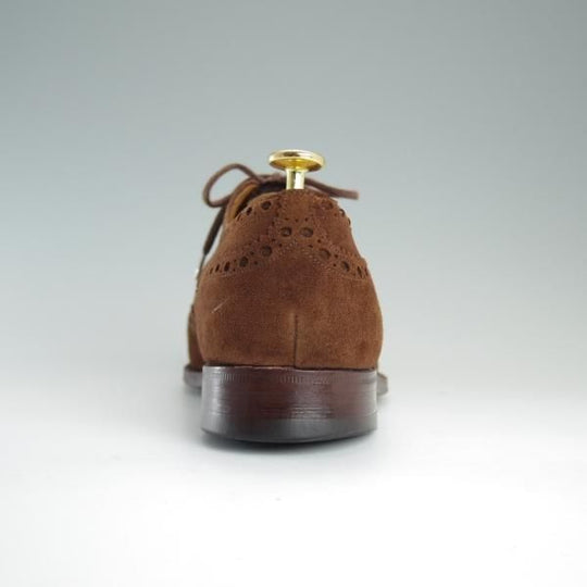 極上★チャーチ 85F/UK8.5【貴重★アンテロープ革/REAL CAPE BUCK/旧チャーチ】BUCK/73ラスト/3都市ロゴ/フルブローグ/Church's★d705