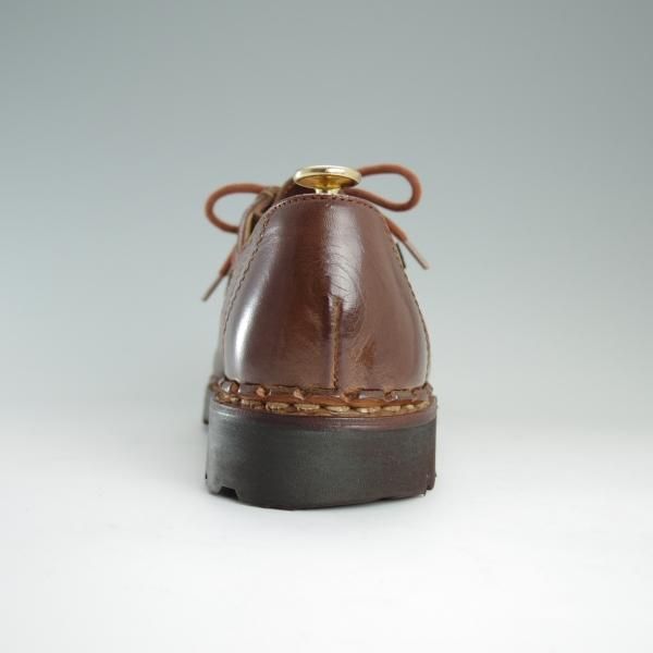 極上★パラブーツ SIZE 39【貴重★MORZINE/モジーン】チロリアンシューズ/リスレザー/マロン/茶/メンズ/Paraboot★d708