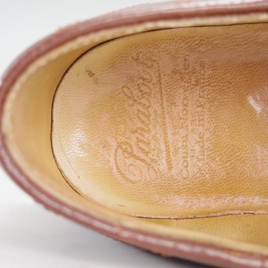 極上★パラブーツ SIZE 39【貴重★MORZINE/モジーン】チロリアンシューズ/リスレザー/マロン/茶/メンズ/Paraboot★d708