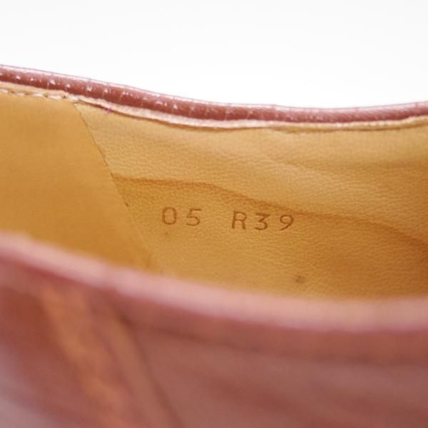 極上★パラブーツ SIZE 39【貴重★MORZINE/モジーン】チロリアンシューズ/リスレザー/マロン/茶/メンズ/Paraboot★d708