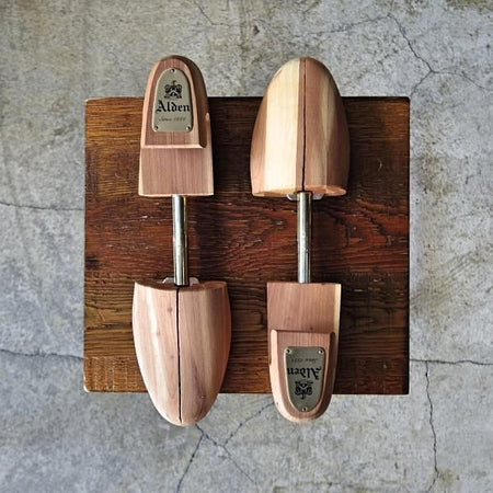 美品★オールデン Sサイズ【★純正シューツリー/(米)ロチェスター製】木製シューキーパー/メンズ/ROCHESTER/Alden★d709