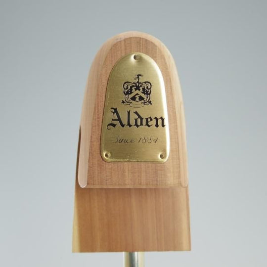 美品★オールデン Sサイズ【★純正シューツリー/(米)ロチェスター製】木製シューキーパー/メンズ/ROCHESTER/Alden★d709