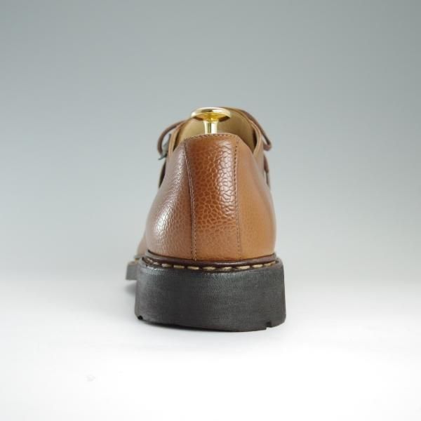 極上★パラブーツ SIZE 7【貴重モデル★グレインレザー/Uチップ】TEXソール/茶/メンズ/シューズ/Paraboot★d712