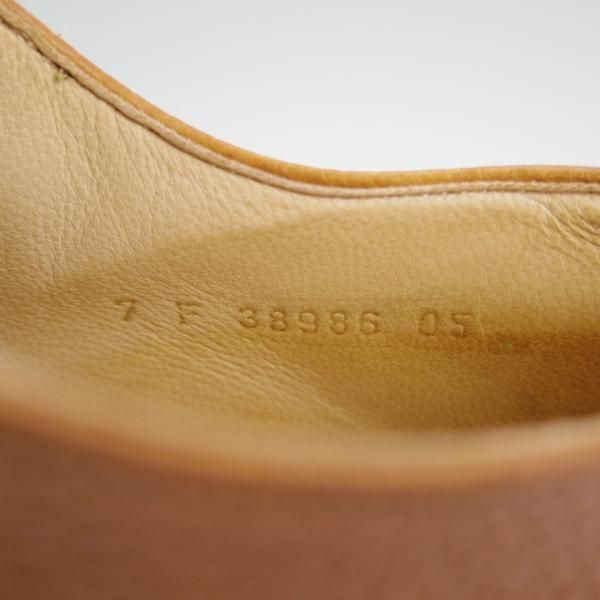 極上★パラブーツ SIZE 7【貴重モデル★グレインレザー/Uチップ】TEXソール/茶/メンズ/シューズ/Paraboot★d712