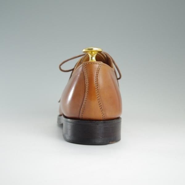 美品★(英)アルフレッドサージェント 6.5E【貴重★C&Jモールトン似寄モデル/SCHOLES】72ラスト/Uチップ/カーフ/茶/Alfred Sargent★d716