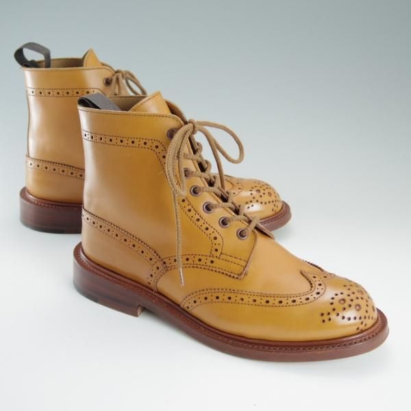 極美品★トリッカーズ(レディース) SIZE 5【定番★エイコンアンティーク/モールトン】L5676/カントリーブーツ/MALTON/Tricker's★d724