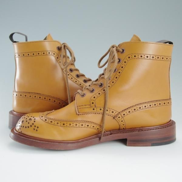 極美品★トリッカーズ(レディース) SIZE 5【定番★エイコンアンティーク/モールトン】L5676/カントリーブーツ/MALTON/Tricker's★d724