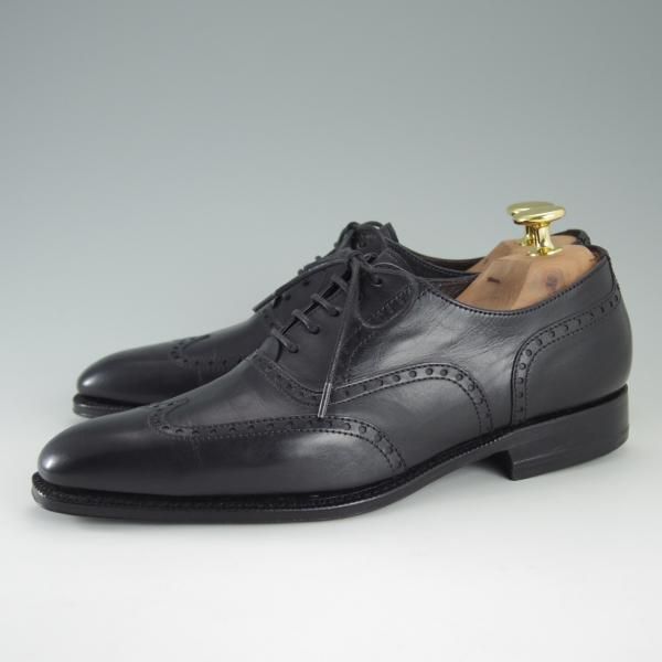 未使用★(スペイン製)ヤンコ(レディース) SIZE 3.5【グッドイヤーウェルテッド製法★ブラインドブローグ】カーフ/黒/YANKO★d726