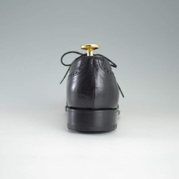 未使用★(スペイン製)ヤンコ(レディース) SIZE 3.5【グッドイヤーウェルテッド製法★ブラインドブローグ】カーフ/黒/YANKO★d726