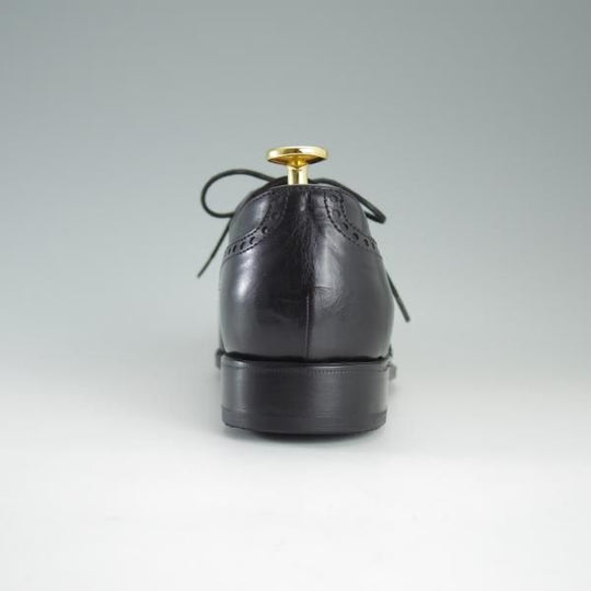 未使用★(スペイン製)ヤンコ(レディース) SIZE 3.5【グッドイヤーウェルテッド製法★ブラインドブローグ】カーフ/黒/YANKO★d726