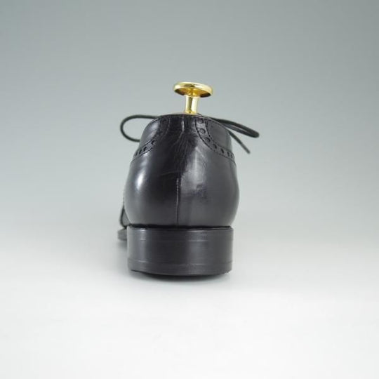 未使用★(スペイン製)ヤンコ(レディース) SIZE 3.5【グッドイヤーウェルテッド製法★ブラインドブローグ】カーフ/黒/YANKO★d726