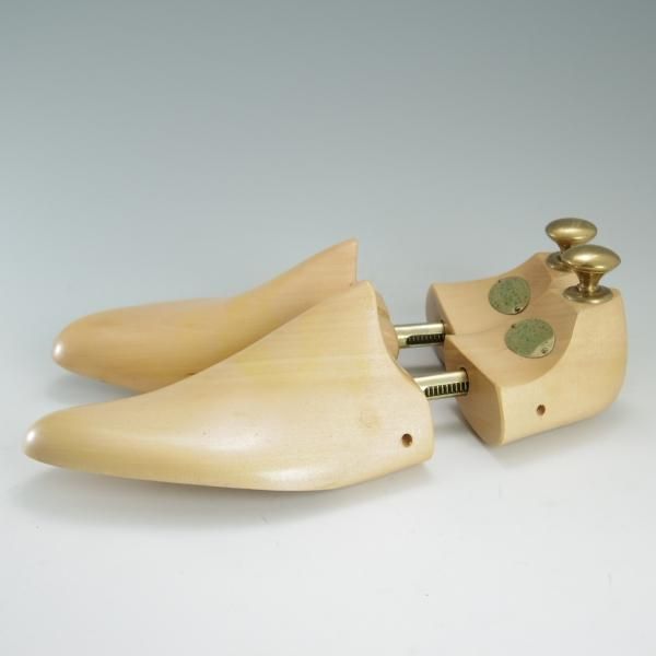 極上★クロケット&ジョーンズ SIZE 5【貴重★純正シューツリー/631】木製シューキーパー/メンズ/Crockett&Jones★d728