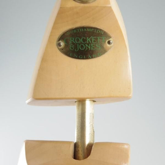 極上★クロケット&ジョーンズ SIZE 5【貴重★純正シューツリー/631】木製シューキーパー/メンズ/Crockett&Jones★d728