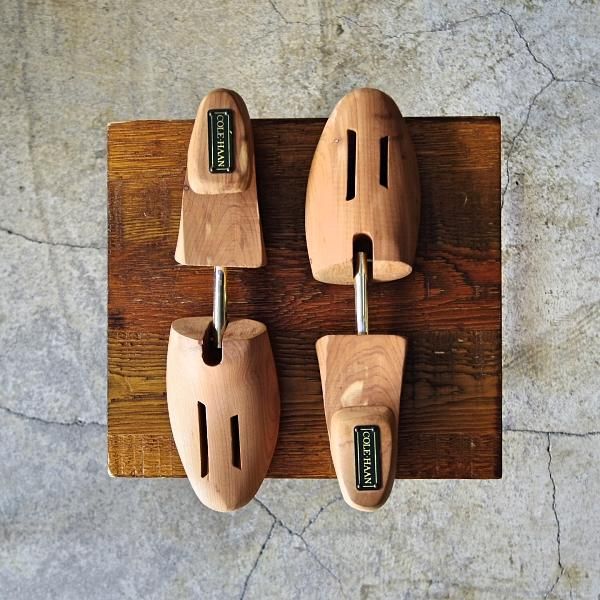 極上★(米)COLE HAAN/コールハーン Sサイズ【★純正シューツリー】木製シューキーパー/メンズ★d730