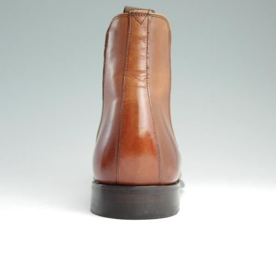 美品★(英)チーニー 6.5F【★(英)Herring Shoes別注/サイドゴアブーツ】11028ラスト/WILSON/カーフ/茶/メンズ/CHEANEY★d736