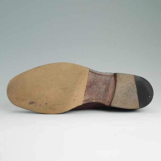 極上★チャーチ 100F/UK10【貴重★100ラスト/CHETWYND/チェットウインド】4都市ロゴ/フルブローグ/カーフ/茶/メンズ/Church's★d737